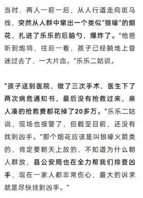 被炸男孩后续，头盖骨炸裂，凶手难寻，律师:“可要求政府担责”