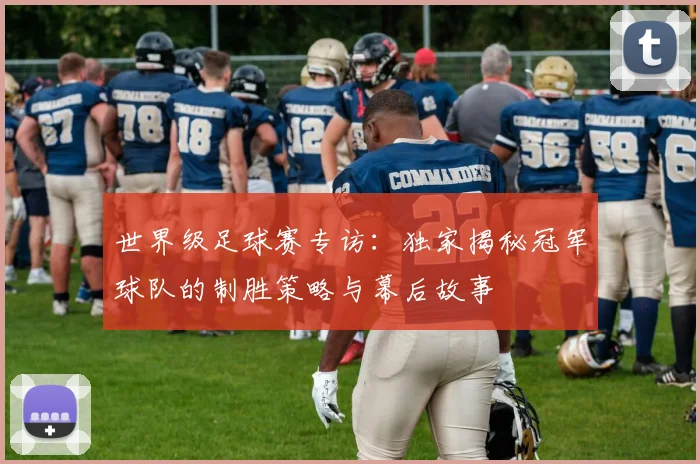 世界级足球赛专访:独家揭秘冠军球队的制胜策略与幕后故事