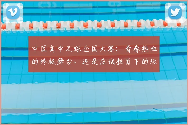 中国高中足球全国大赛：青春热血的终极舞台，还是应试教育下的短暂喘息？